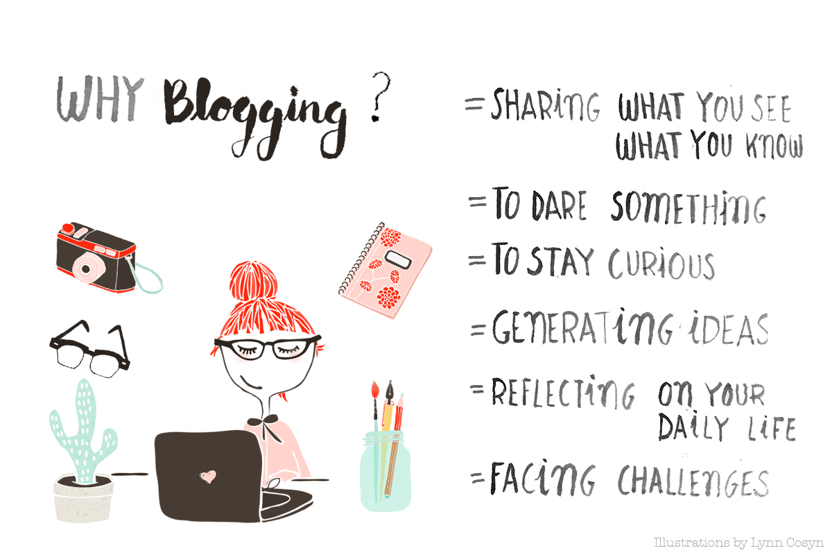 Blogging is...