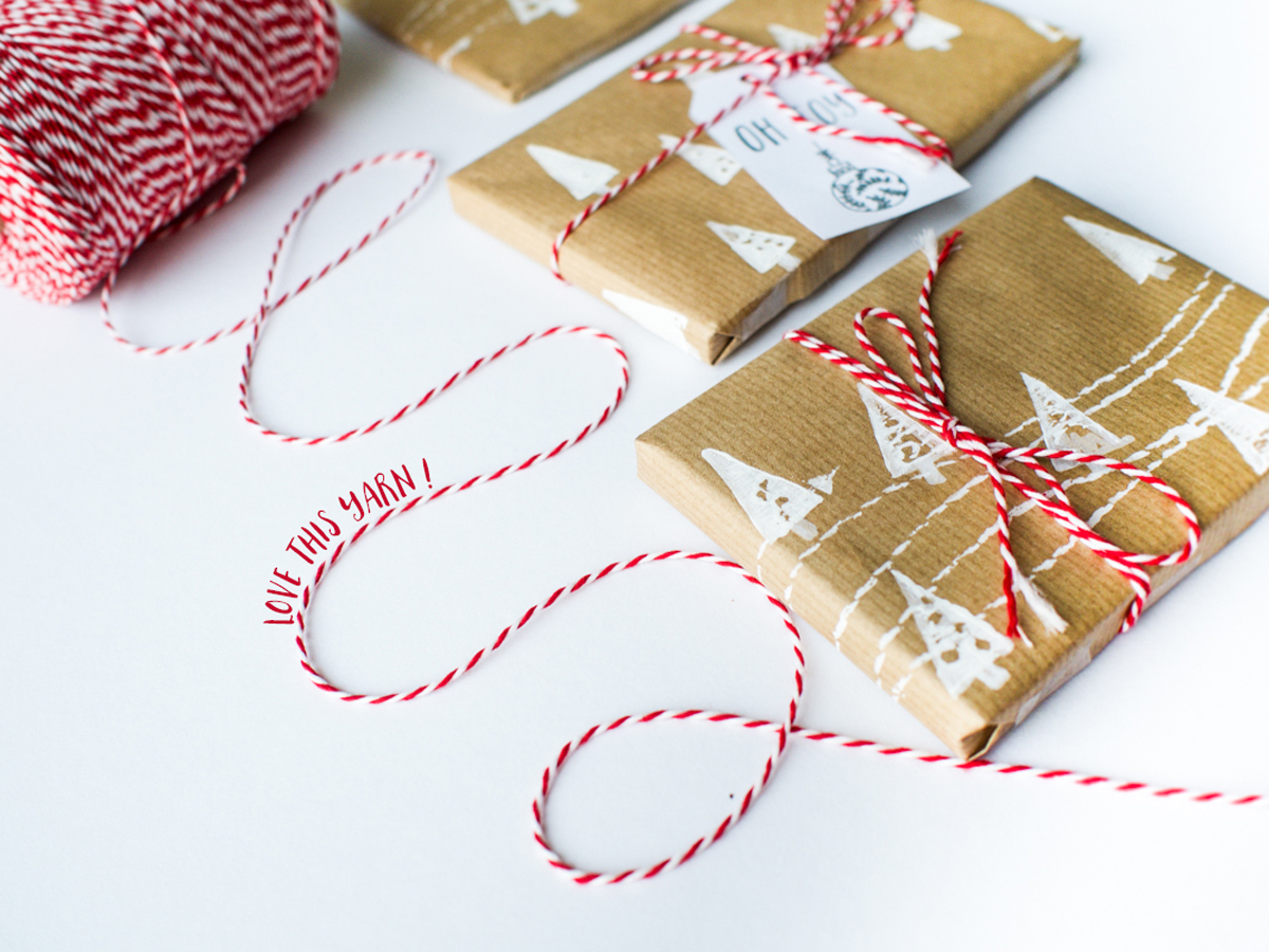 Christmas DIY Wrapping Paper